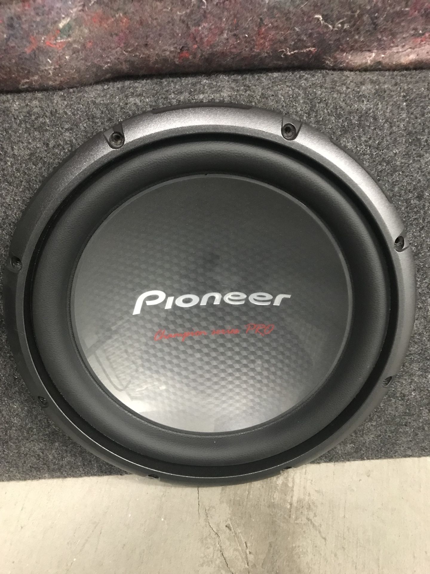 Pioneer Champion Series PRO 12” TS-W3003D4 Subwoofer