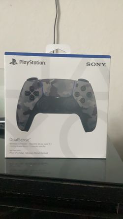 PlayStation 5 controller grey camo