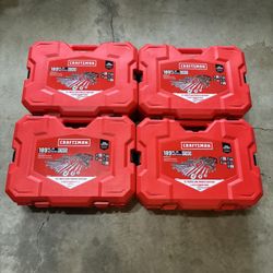 CRAFTSMAN 189 -Piece Metric and standard (SAE) Mechanics Tool Set Case 