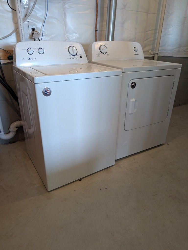 Amana Washer And Dryer