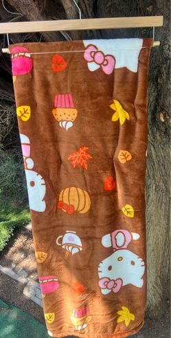 Hello Kitty Fall Blanket