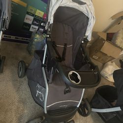 carseat and stroller