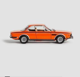 Kith BMW CSi 3.0 Diecast Orange Car Collectible