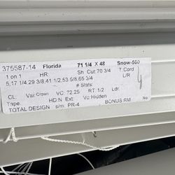 Blinds White