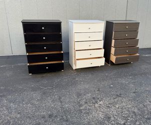 New Chest Five Drawer Dresser