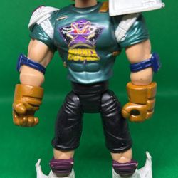 VTG: 1997 Disney Mighty Ducks Punk Bomber Nosedive Action Figure 6''