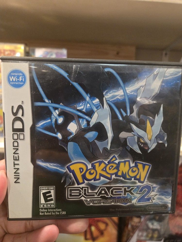 Authentic Pokemon Black 2 For Nintendo DS Complete In Box