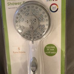 Deluxe Hand-Held Shower Set