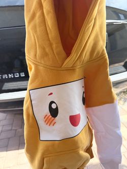 Lanky box hoodie youth medium