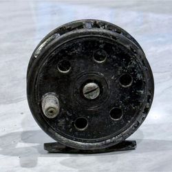 F76- Vintage Laurentian No. 2 Aluminum Dry Fly Fishing Reel Lawson Machine Works