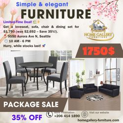 ‏ Home Gallery Furniture Special Package Sale