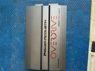 Power Acoustic Amp 5,000 watts