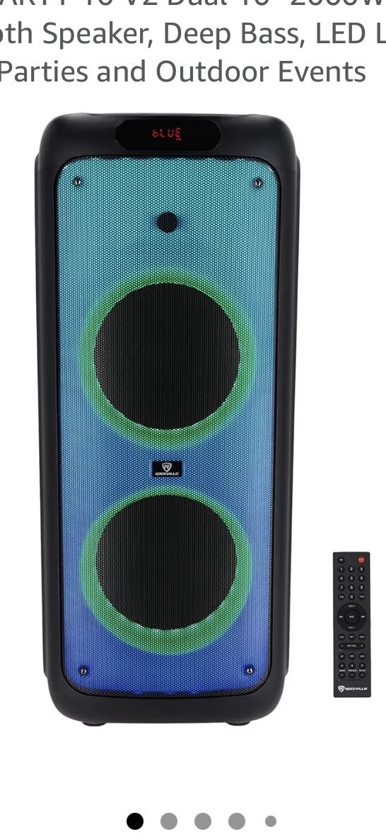 Rockville dual 10” Bluetooth party speaker,New Products : American Fashion Style Bags On Sale