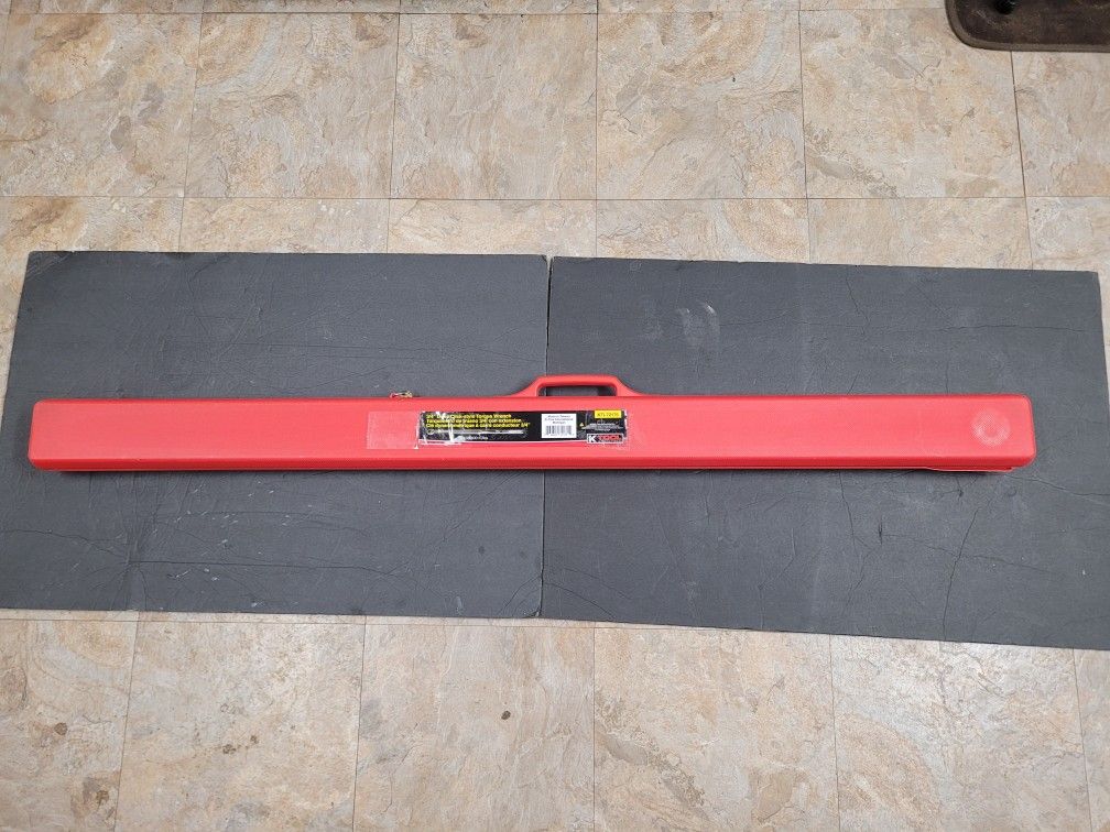 K Tool Torque Wrench 3/4IN. DRIVE 100-600FT./LBS. KTI72175 Brand New!