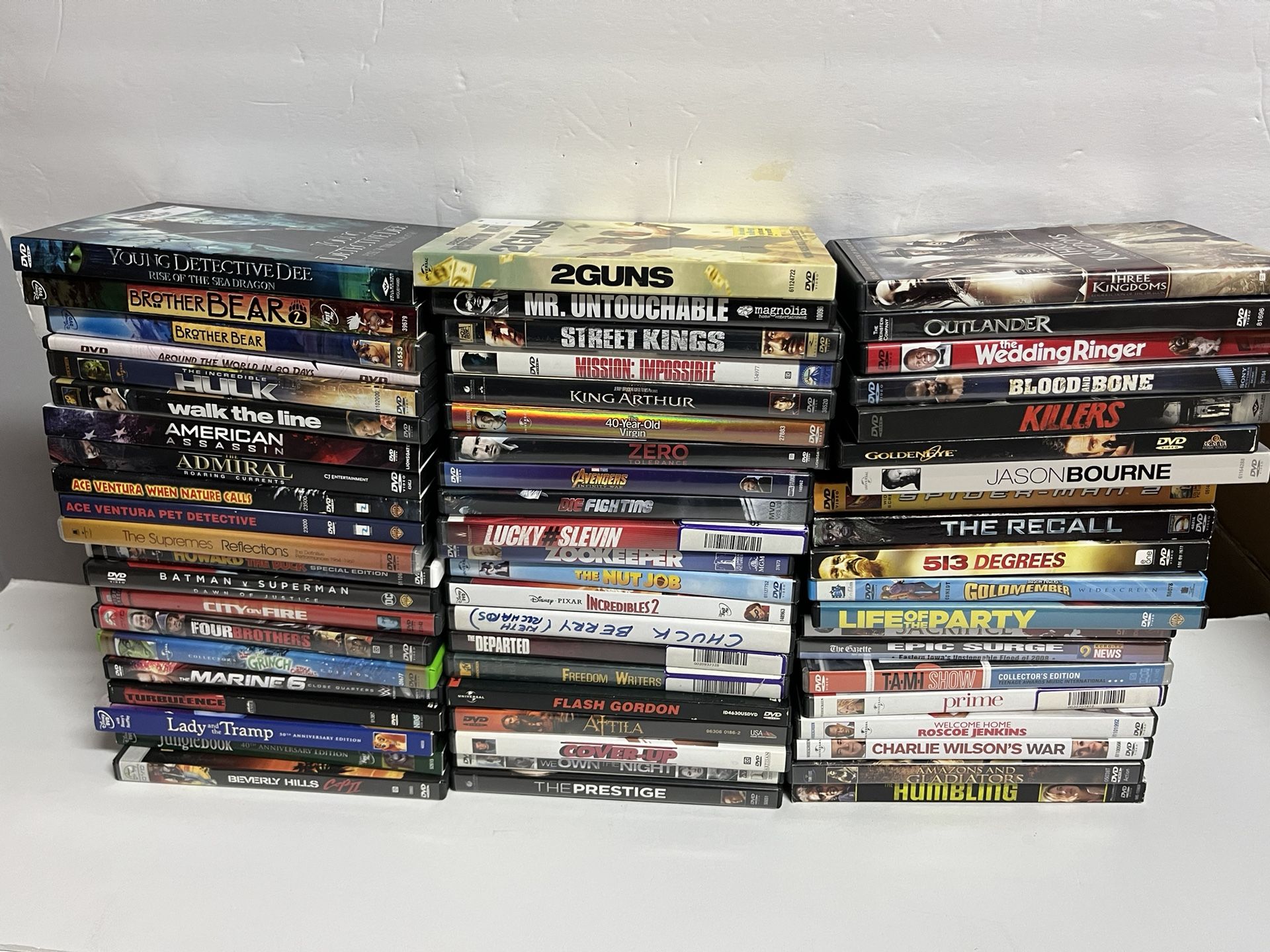 60 Movies On DVD For $10