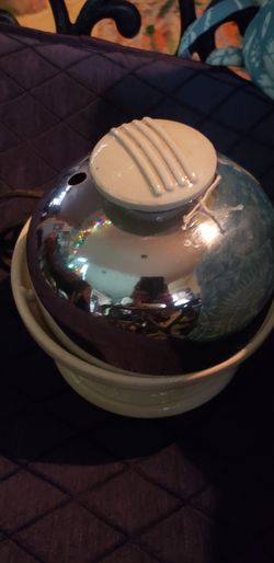 Vintage chrome egg cooker