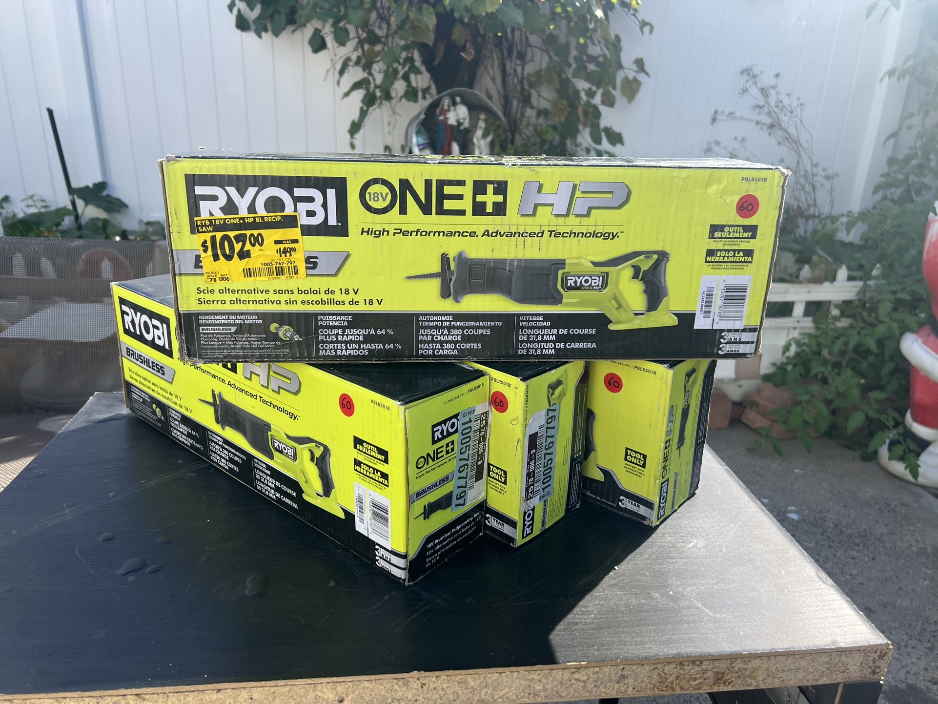 ONE+ 18V Cordless Reciprocating Saw (Tool-Only)