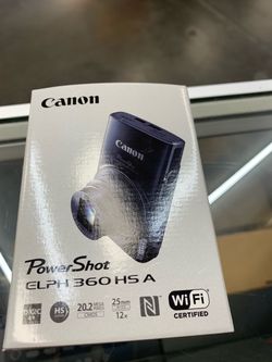 Canon Powershot ELPH360 HS A