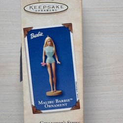 2003 #10 Malibu Barbie Christmas Ornament