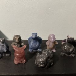 Pokemon Medium Size Carvings 
