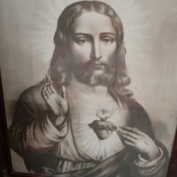 Antique Holy Pictures 