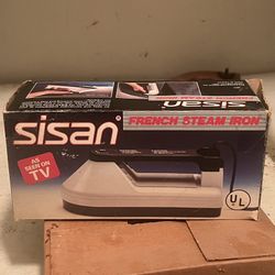 Old French Steam Iron 