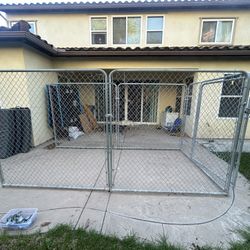 Dog kennel Chainlink 