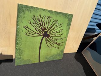 Dandelion Canvas Wall Art Print
