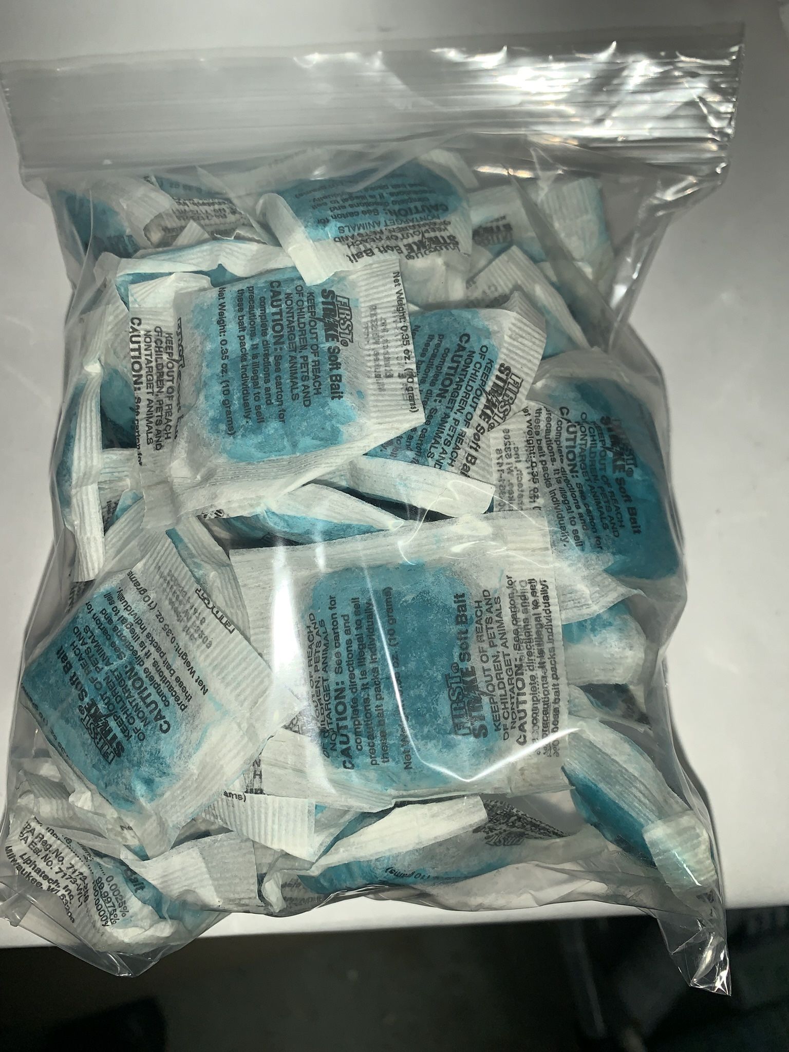 50pc Of First Strike Rodenticide