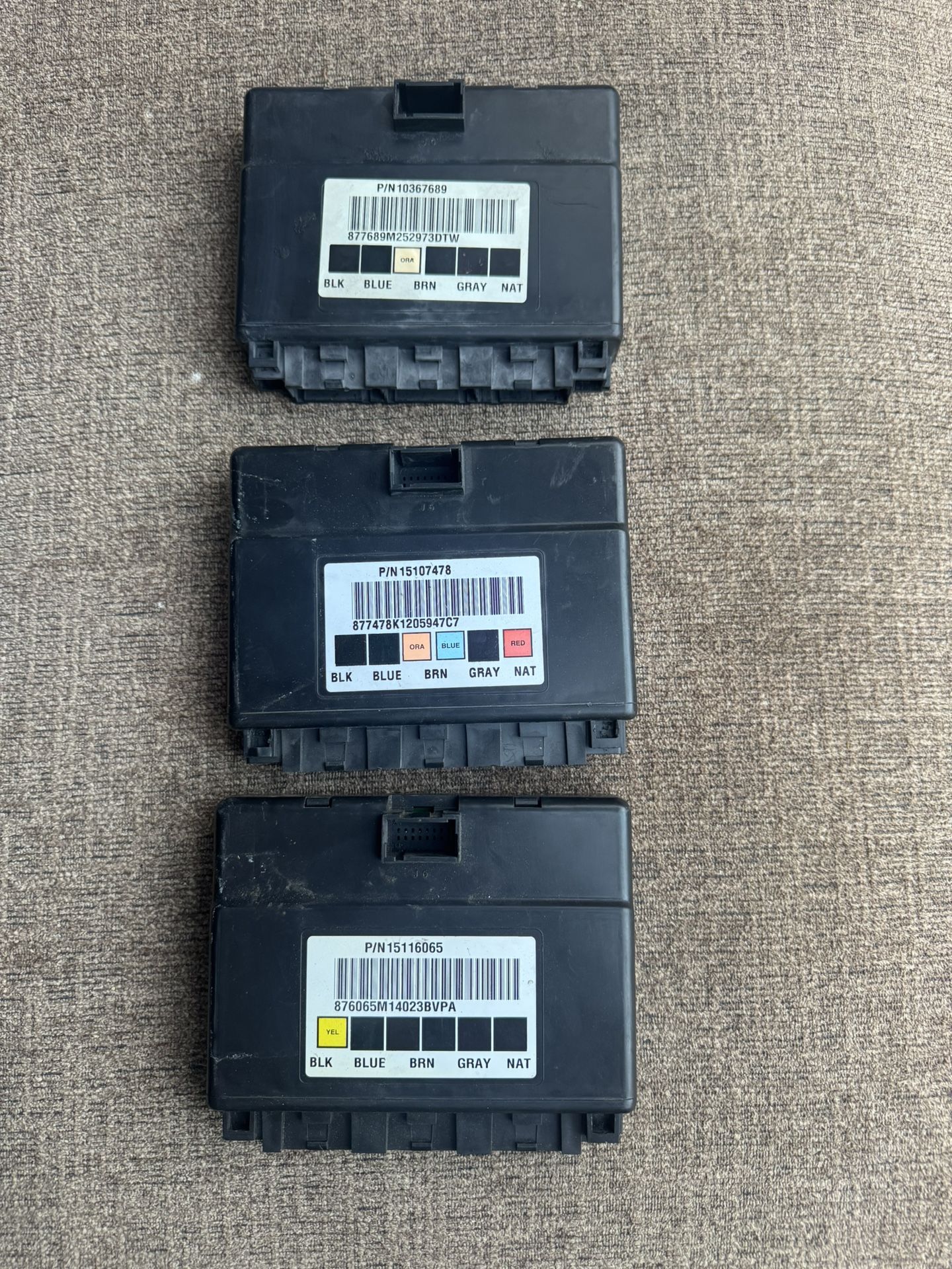 Chevy Silverado Body Control Modules
