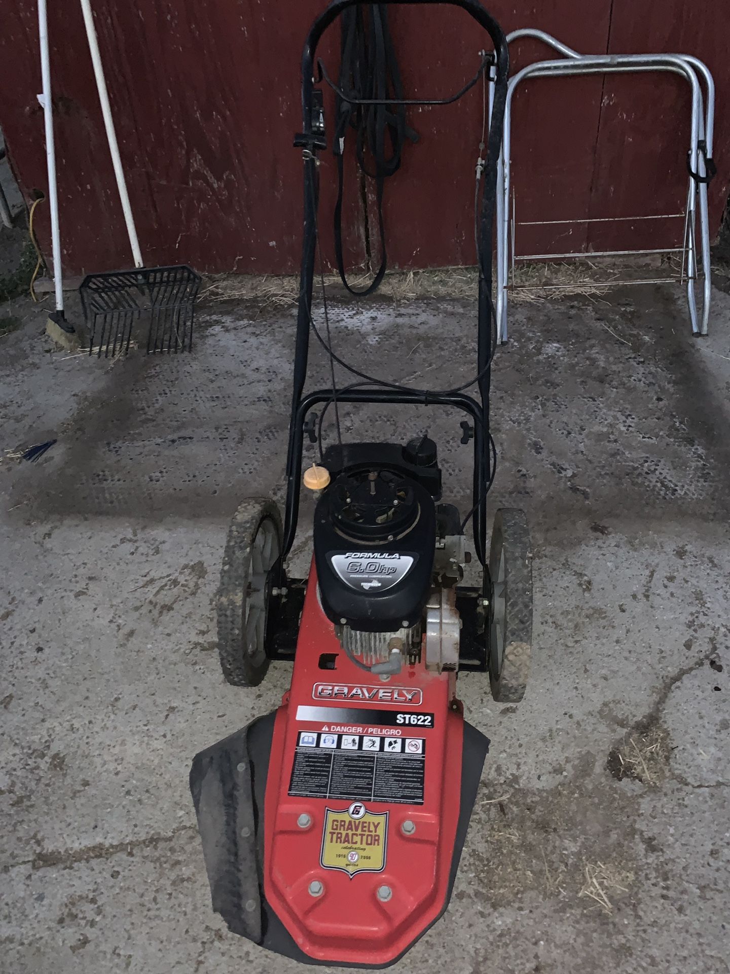 Gravely tractor weed eater