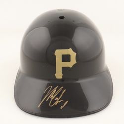 Michael Chavis Signed Pirates Full-Size Batting Helmet (PSA)