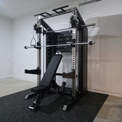 🔥NEW Vesta Pioneer 3in1 | Functional trainer | Squat Rack | Smith Machine | 200lbs weight stack | Gym Equipment | Commercial Grade | FREE DELIVERY 🚛