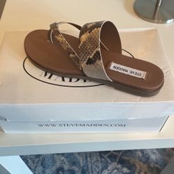 Steve Madden sandals (not real)