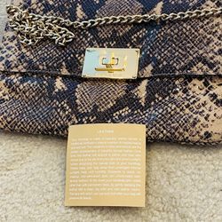 Michael Kors Jet Set Python Embossed Crossbody