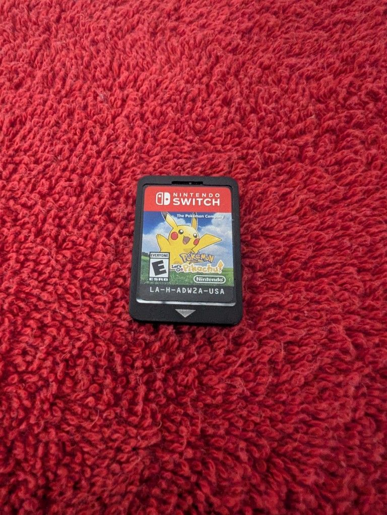Pokemon Let's Go Pikachu