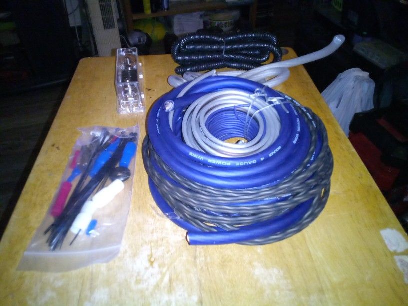 Brand New Sound Box 3500 Watts Flexible Wiring Kit 4 Gauge CCA