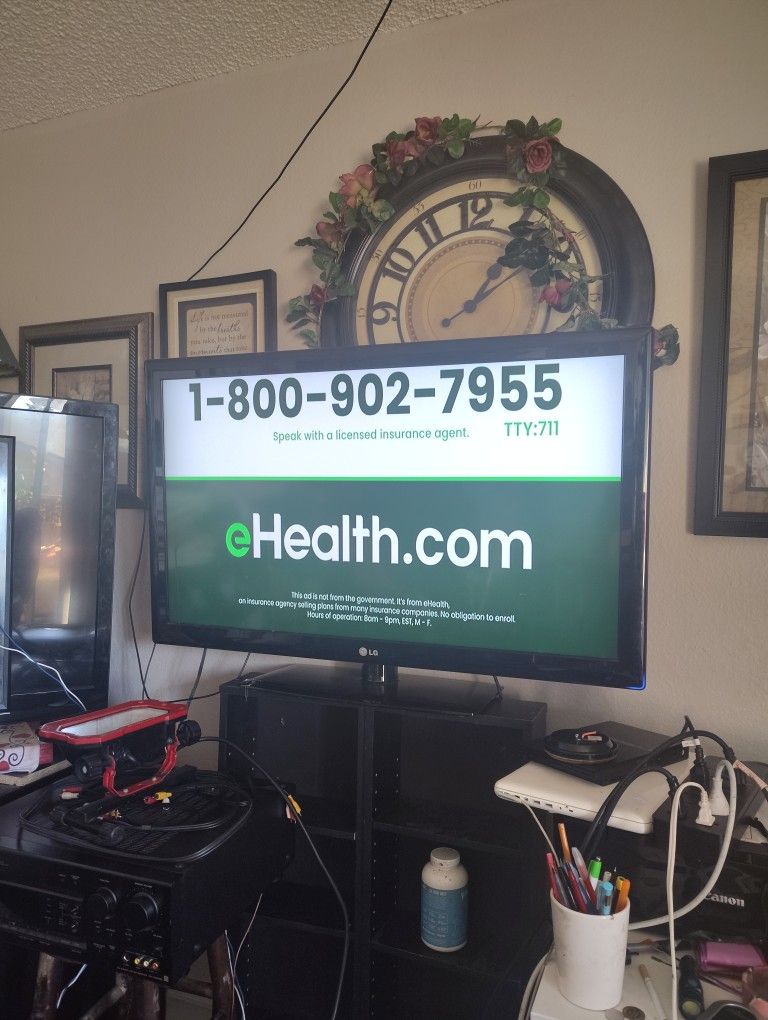 LG 42" SMART TV WITH CHROMECAST 