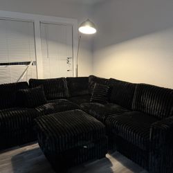 New Black Sectional Sofa