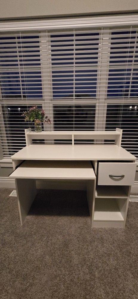 White Study Table