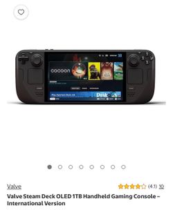 Steam deck oled 1Terabyte
