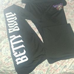 Betty Boop Bell Bottom Leggings 