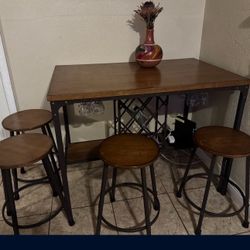  Dining Table/Bar Dining Table/ Wine Cellar Table