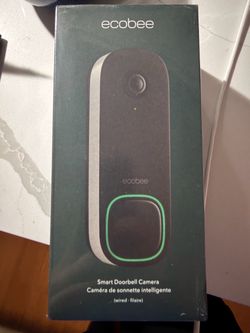 ecobee Smart Doorbell Camera (Wired) – Brand New Sealed