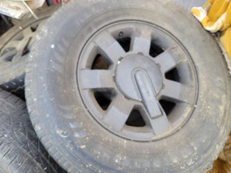 H3 rims and tires