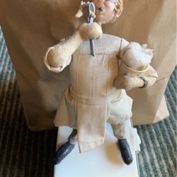 Antique Stuffed Toy Lady 