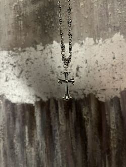 Chrome heart Inspired necklace