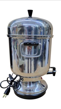 Farberware Automatic 55-cup Stainless Steel Electric Coffee Percolator. Model 155B