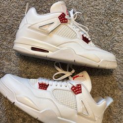 Jordan 4s Metallic Red