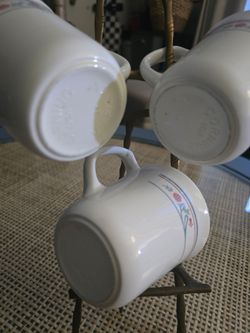 Corelle by Corning tea cups prinston design